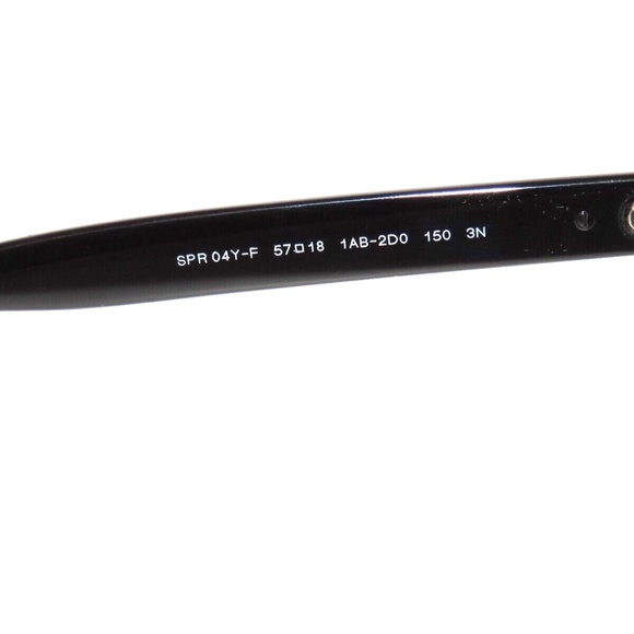 Prada 04Y-FS 04Y 04 57 1AB-2D0 Black Gray Gradient Sunglasses PR04Y-FS - Picture 4 of 5